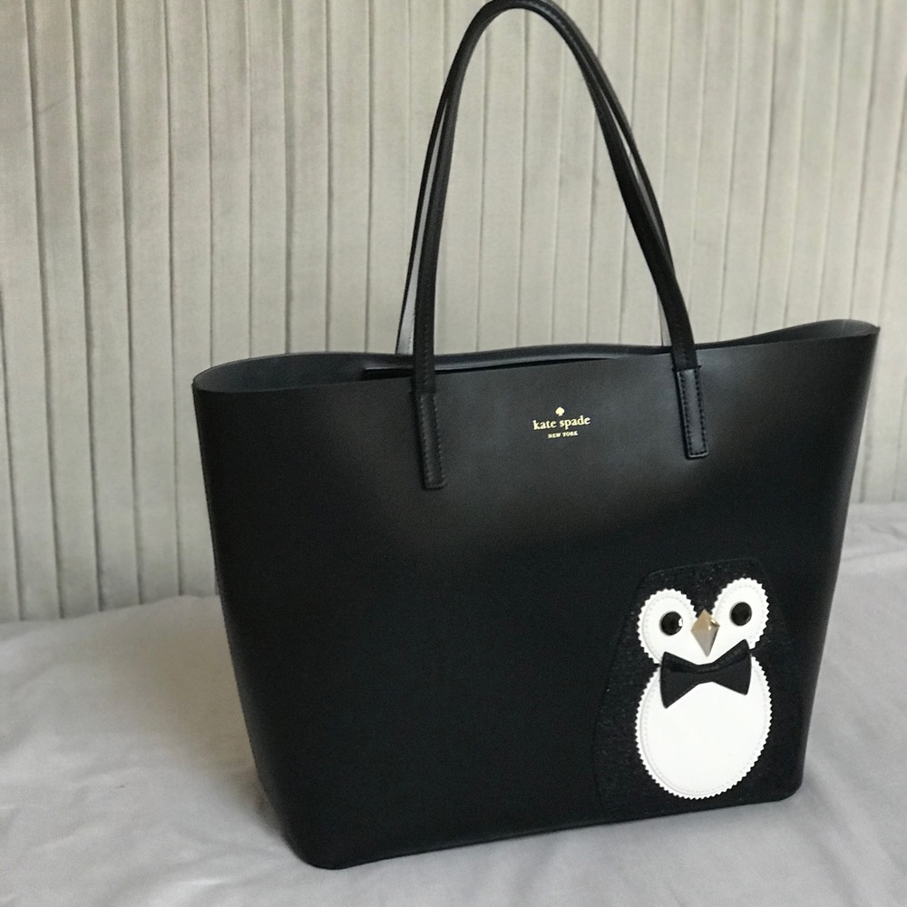 Kate Spade Little Len Penguin Tote